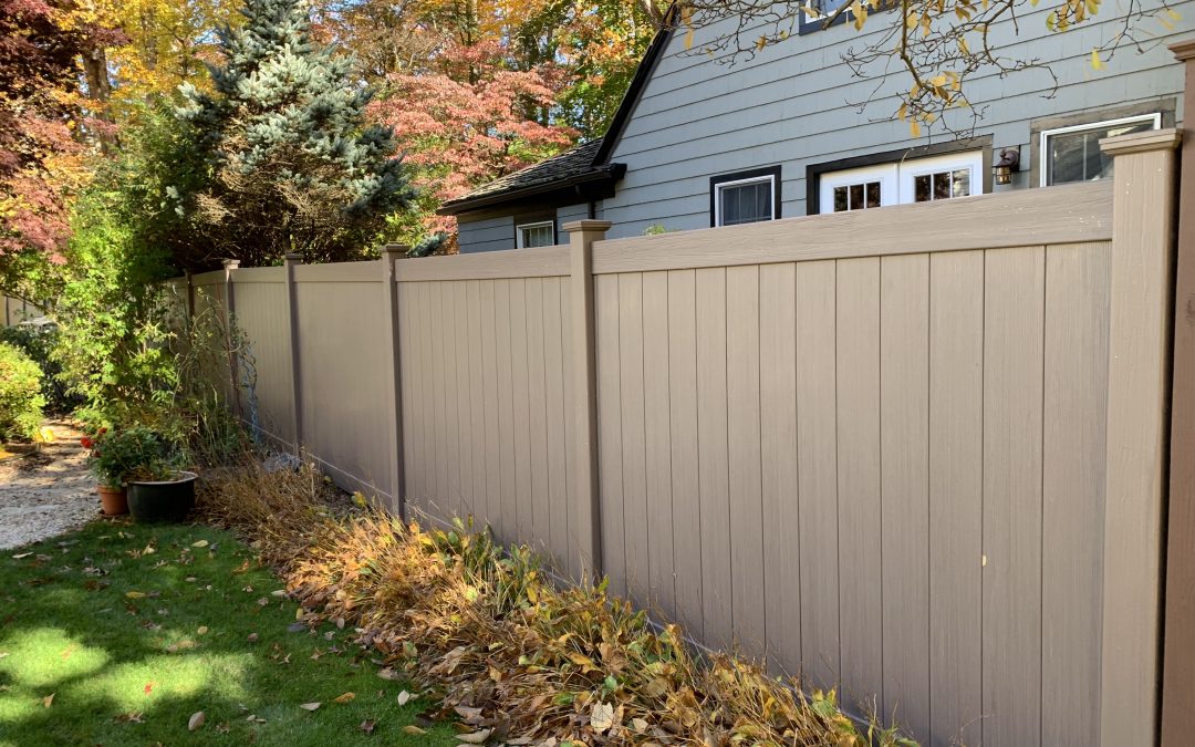 Bufftech Weathered Blend Fence
