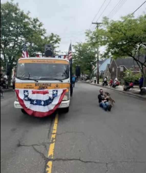 Reliable Fence CT Honors Our Heroes at the Memorial Day Parade While Supporting Rescue Dogs